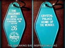 BREAKING BAD inspired "Crossroads Motel" TV Series inspired Keychain