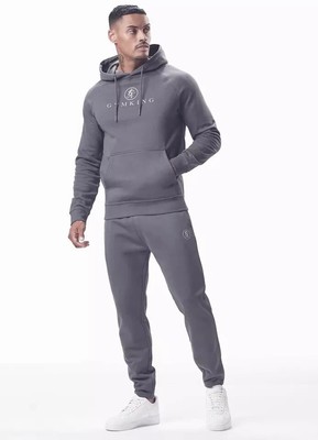 Felpa Con Cappuccio Gym King Prologo Uomo - Tuta Sportiva Designer - Nuova