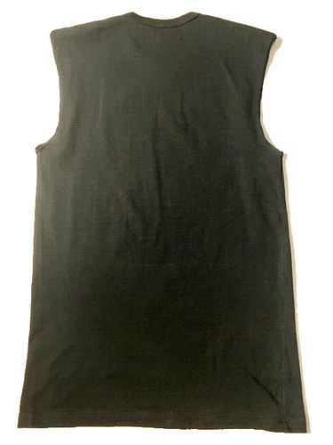 Vintage POLO RALPH LAUREN Mens Blk Sleeveless Cotton Tee T-shirt Tank Top sz S - Picture 6 of 9