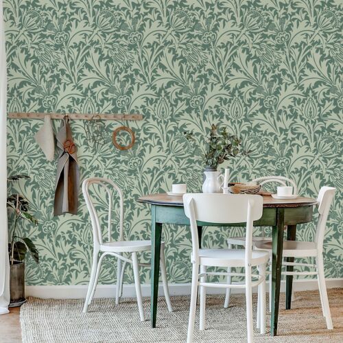 William Morris Floral Peel and Stick Wallpaper Removable Contact Paper - Picture 13 of 15