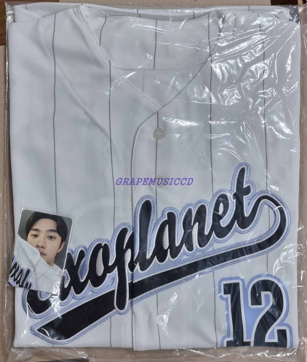 EXO EXIST Cream Soda POP-UP OFFICIAL MD GOODS BASEBALL UNIFORM VER