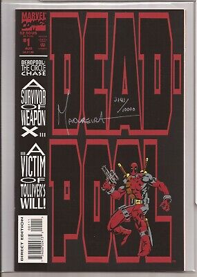 DEADPOOL: CIRCLE CHASE #1 - SIGNED BY JOE MADUREIRA W/ DF DEADPOOL: CIRCLE CHASE #1 - SIGNED BY JOE MADUREIRA W/ DF