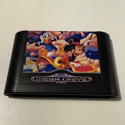 World Of Illusion Starring Disneys Mickey Mouse Donald Duck Sega Megadrive Cart