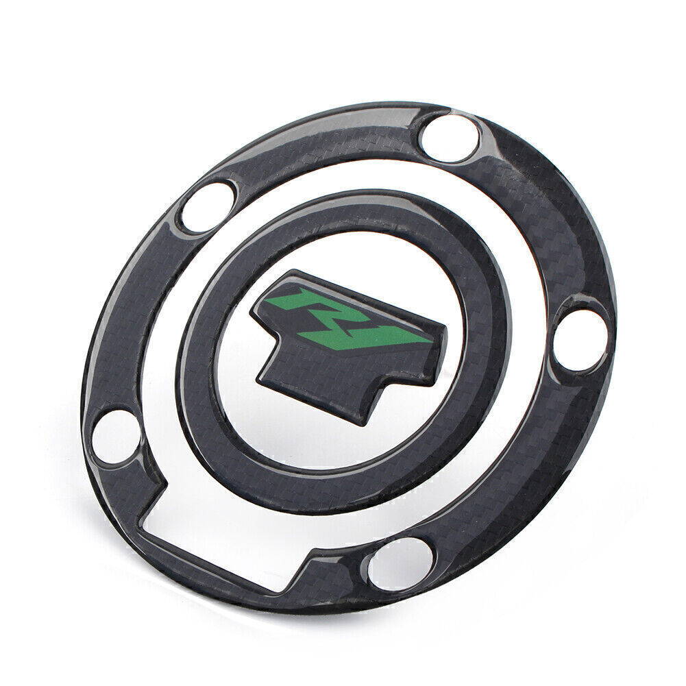 Carbon Fiber Gas Cap Cover Fuel Tank 3D Decal Trim for Yamaha YZF1000