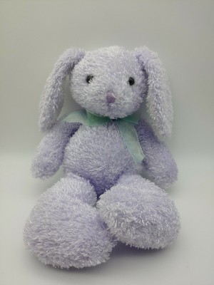 purple stuffed bunny