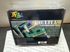 SYBA PCI Multi I/O Controller Card Brand New Sealed Parallel Port Serial VTG PC