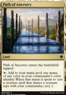 4x Path of Ancestry NM-Mint, English Commander 2017 MTG Magic