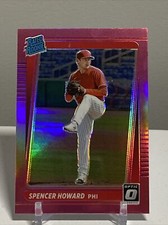 2021 Panini Donruss Optic Rated Rookie Pink Prizm Spencer Howard #67