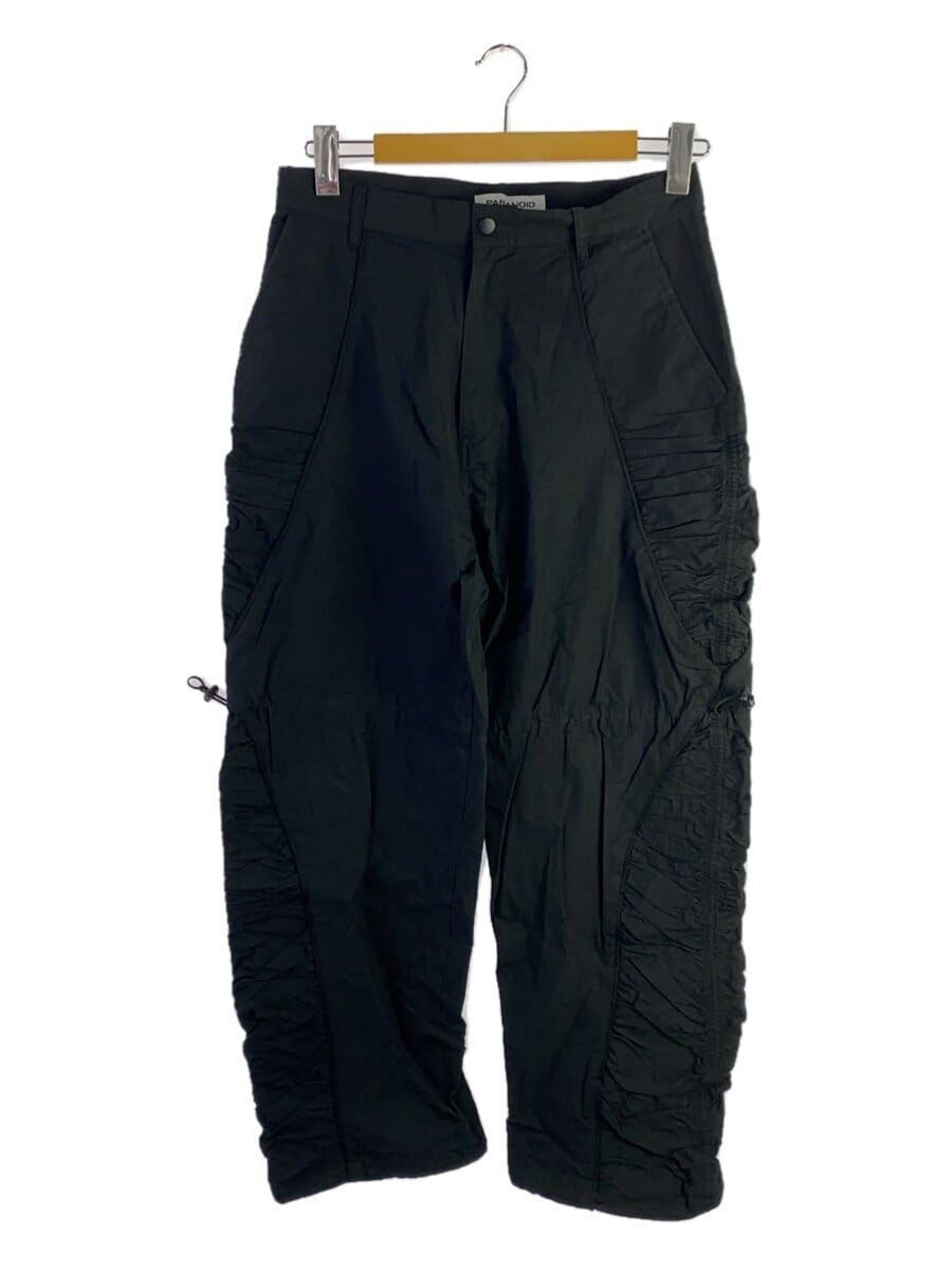 PARANOID Other 24SS Gather Pants Bottom M Cotton Black 24S006 Used 