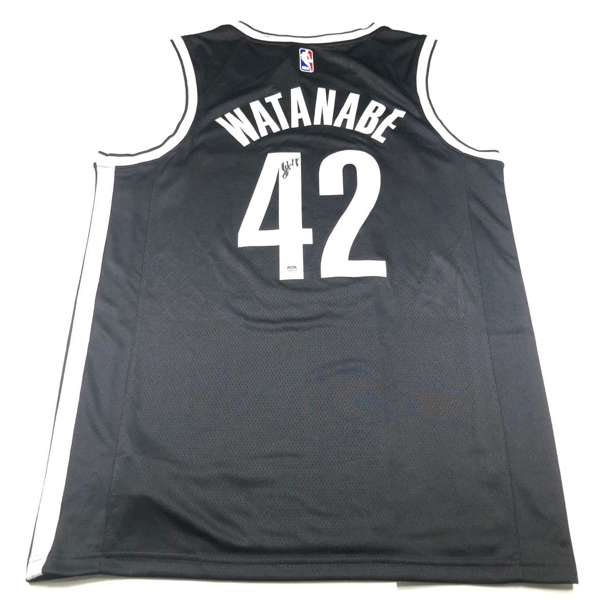 Yuta Watanabe Signed Jersey PSA/DNA Brooklyn Nets Autographed | eBay