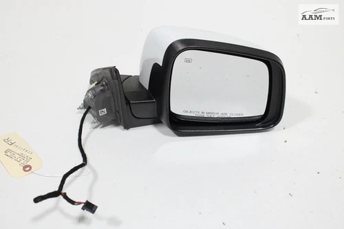 2013-2021 JEEP GRAND CHEROKEE FRONT RIGHT DOOR REAR VIEW MIRROR BRIGHT WHITE OEM
