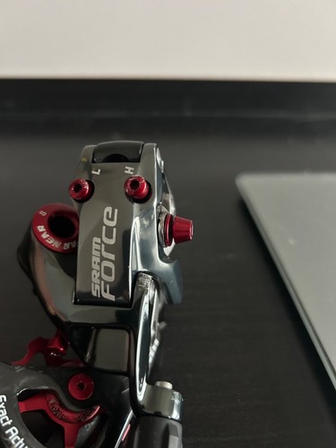 Sram Force 10 Speed Rear Derailleur Road Bike plus AL Red Upgrade - Picture 5 of 8