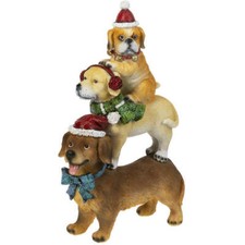 Stack Santa Paws Figurine