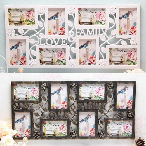 Multi Aperture Photo Picture Frame hold 8 Photos Large Multi Picture Photo 6x4in - Picture 1 of 14