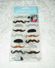Jolee's Boutique Small Moustaches Embellishments Stickers 50-50564 EKSuccess
