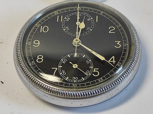 CRONÓMETRO DE NAVEGACIÓN WIDELING ORIGINAL reloj de bolsillo para ejército de EE. UU.Muy raro. - Imagen 17 de 17