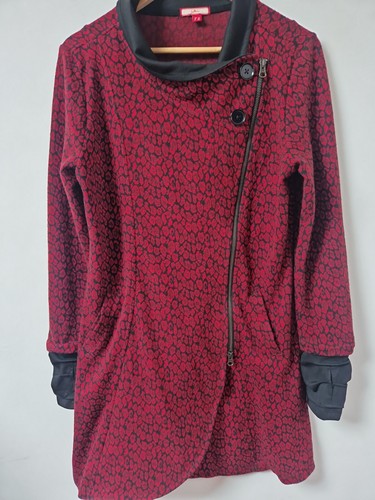 Joe Browns Abstract Wrap Style Cardigan Coat Top Size 12