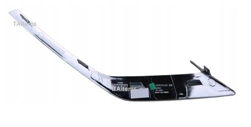 PAIR / SET FRONT LOWER BUMPER CHROME TRIMS FOR VOLVO V60 S60 2019- - Picture 10 of 13