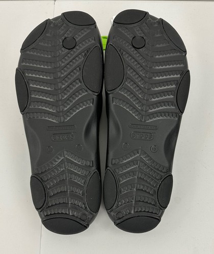 US Men's Size 13 - Crocs All Terrain Flip Flops Sandles Black NEW 207712-001 - Picture 13 of 14