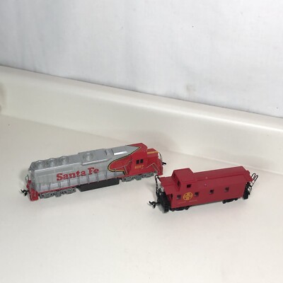 Vintage Bachmann Santa Fe 6067 HO Scale Train Engine Locomotive