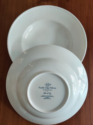 Soup/Pasta Bowl - Swedish Lodge Collection by Luise Le Luyer - Lenox made in USA