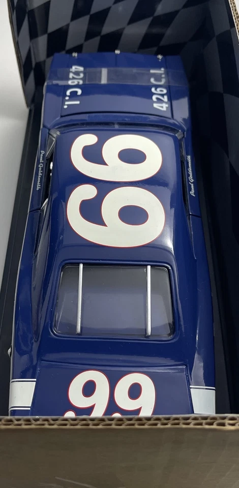 Mopar - 1969 Dodge Charger 500 - #99 Paul Goldsmith - 1:18 Scale - No Box - Image 4 of 4