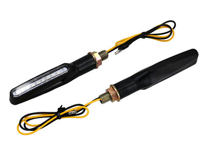 Set: 2x Indicator 12V LED, with Running Light - for Moped and Motorcycle