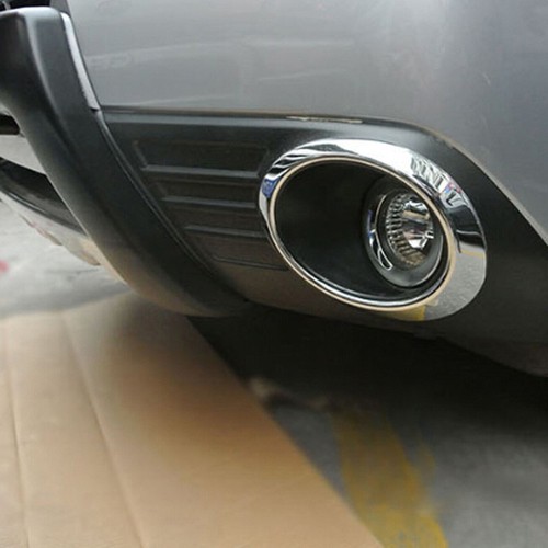 ABS Chrome head Front Fog Light Lamp Cover Trim For Subaru Forester 2009-2012 - Picture 7 of 9