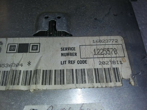 1225570 Buick Chevy or Pontiac 1982 ecu ecm computer - Picture 2 of 4