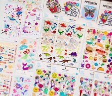899 Super Sticker Lot HUGE variety New Full Sheets All Popular Happy Brands
