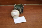 Vintage Worth League Baseball Signed Autographed Tucson Cowboys