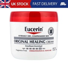 Eucerin, Original Healing Cream, Extremely Dry, Compromised Skin, Fragrance Free