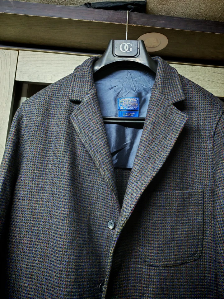 Vintage Pendleton pure wool tweed classic USA made hunting jacket blazer 44R - Image 3 of 4