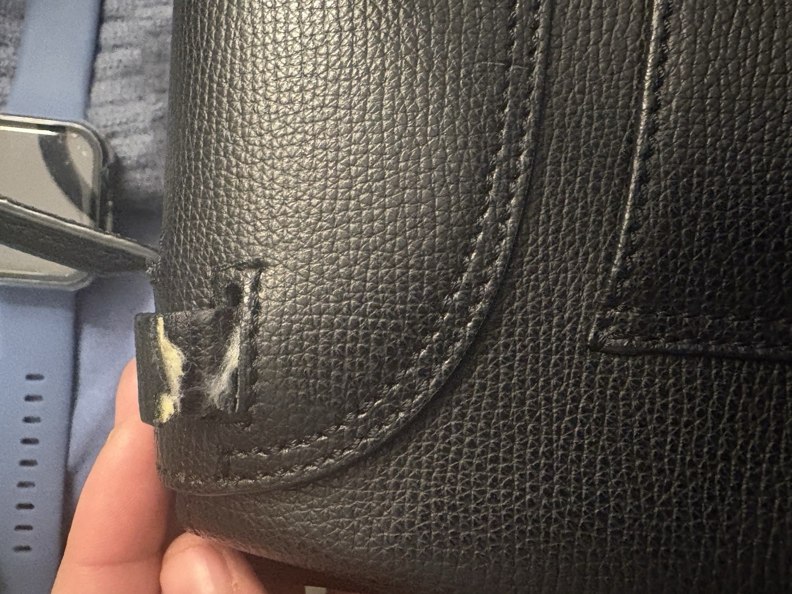 Polene Numero Un Nano Edition Black Textured