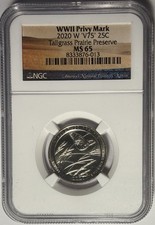 2020 W Tallgrass Prairie Quarter NGC MS65 Privy Mark V75 ‼️KANSAS LABEL‼️