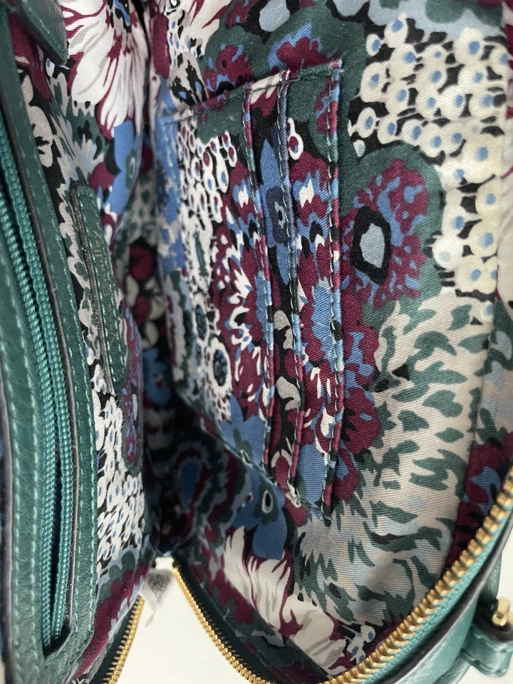 Bandolera Vera Bradley Hipster verde para mujer Foto 4 de 4