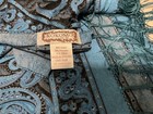 Kokomo  7-Way Scarf Teal & Black Paisley Print with Fringe One Size — photo 5