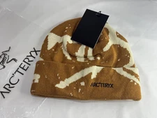 Arc'teryx Grotto Toque Beanie – Brown Merino Wool Winter Hat Unisex Outdoor NWT