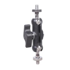 Two 1/4 20 Screw 360 Degree Rotating Adapter For Camera Tripod Mount Accessories