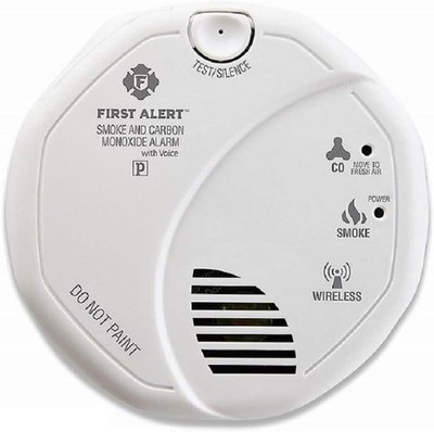SAF First Alert Rauch und Co Kombi, Kohlenmonoxid/Rauchmelder, batteriebetrieben