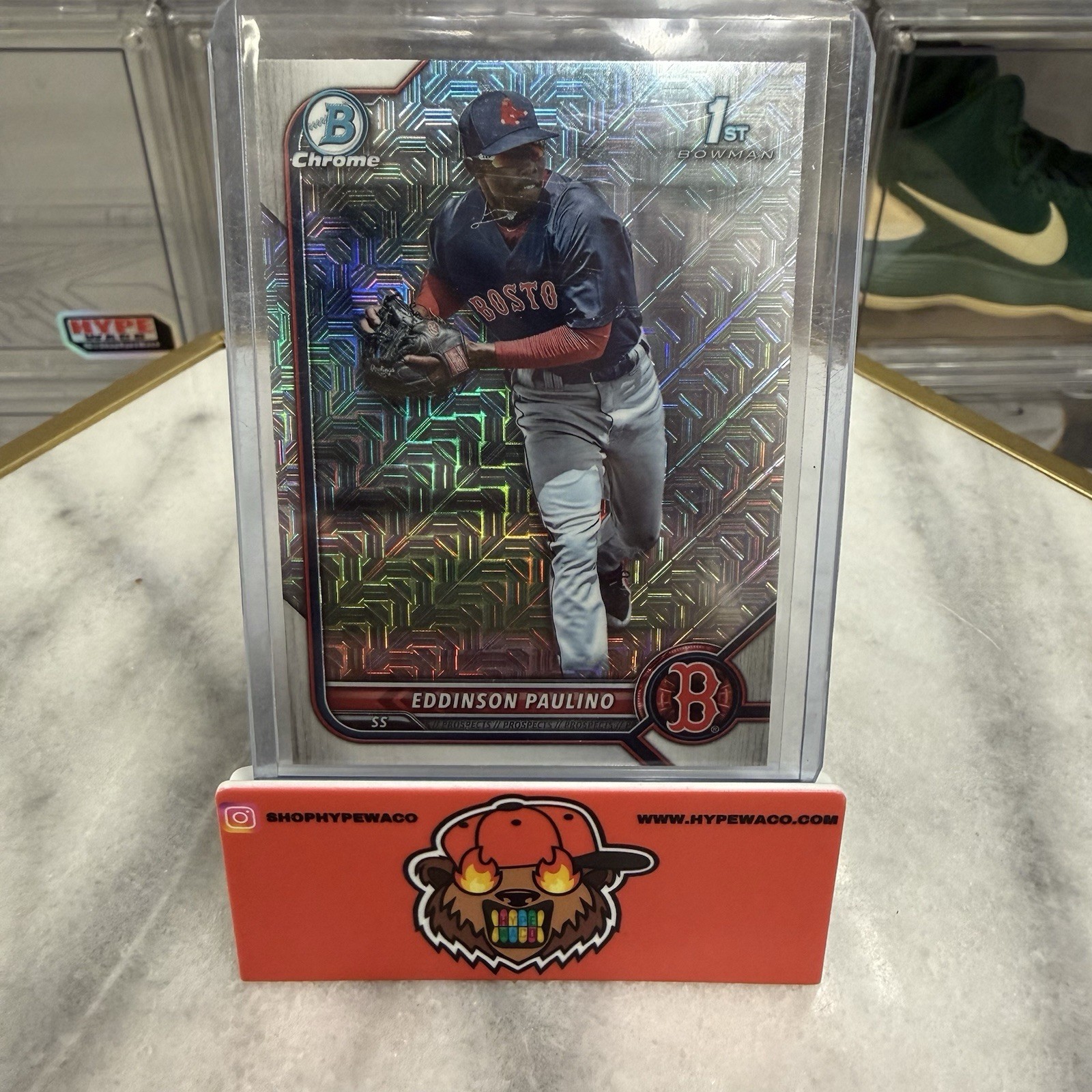 2022 Bowman Chrome Mega Box Prospects #BCP175 Eddinson Paulino 1st Bowman