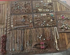 6+ Lbs Mixed Jewelry Lot Wearable Vintage Modern Gold Silver Tone Costume Bundle