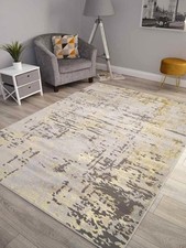 Elegant Modern Marble Design Area Rug Clearance Offer 120cm x 170cm