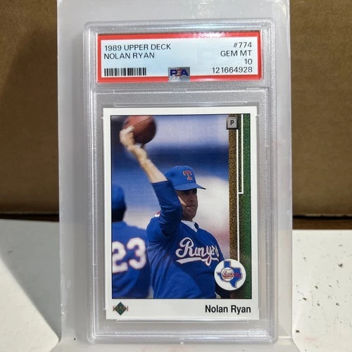 1989 Upper Deck - Nolan Ryan #774 PSA GEM MINT 10 Texas Rangers HOF
