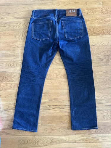 New York Jean Shop jeans 32 x 27 Slim fit selvage denim - Picture 2 of 6