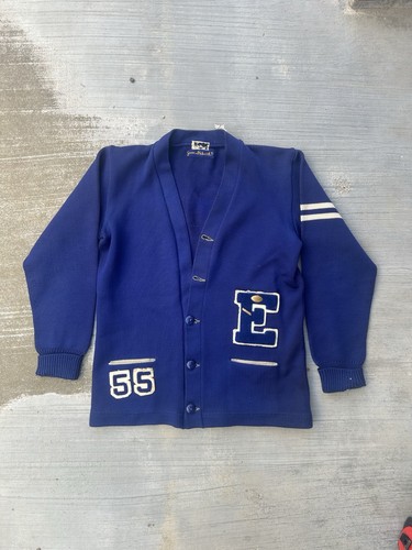 1955 Letterman Cardigan Huskies True Vintage Varsity Cardigan