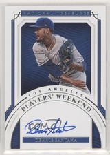 2019 National Treasures Player's Weekend Signatures 9/99 Dennis Santana Auto s3g