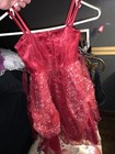 Red Christmas Formal Dress Measures 10’ Across Waist 27’ — photo 5