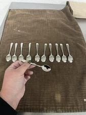 12 Piece Demitasse Espresso Spoons 4 Inches Stainless Steel Mini Coffee Set