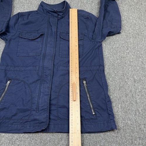 Chaqueta Gap Para Hombres Mediana Azul Marino Utilidad Tareas Militares Bolsillos Campo Carga Abrigo - Imagen 5 de 13